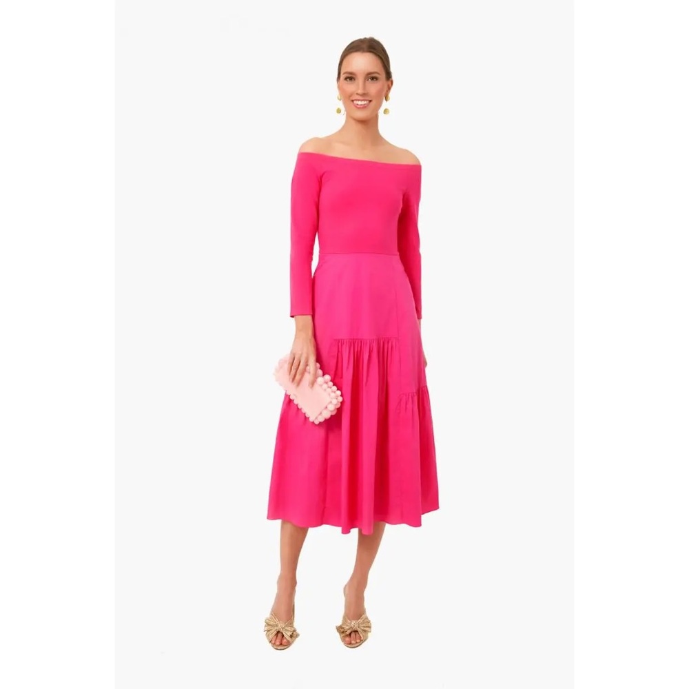 Tuckernuck | Marissa Tiered Midi Dress w/ Pockets
